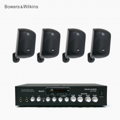 B&W M1 고급 매장스피커 카페 업소용 벽걸이 스피커 오디오 4개