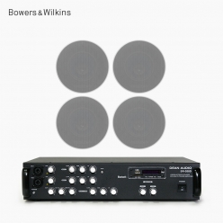 B&W CCM662 고급 매장스피커 카페 업소용 실링 스피커 앰프 오디오 4개