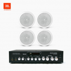 JBL 매장용스피커 카페스피커 업소용 실링 명품 스피커 4개 CONTROL 26C 150W+ SR430D 앰프
