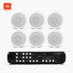 JBL 매장용스피커 카페스피커 업소용 실링 명품 스피커 6개 CONTROL 26C 150W+ SR450D 앰프