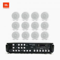 JBL 매장용스피커 카페스피커 업소용 실링 명품 스피커 12개 CONTROL 26C 150W+ SR650D 앰프