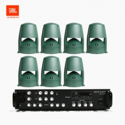 JBL 매장스피커 카페스피커 업소용 팬던트 스피커 7개 CONTROL 85M + SR450D 앰프