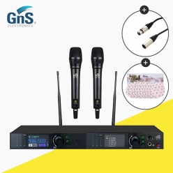 GNS GEW902 무선마이크 핸드마이크 2개