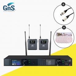 GNS GEW902 무선마이크 핀마이크 2개