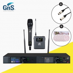 GNS GEW902 무선마이크 핸드마이크 판마이크 2채널