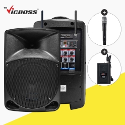 VICBOSS GN-V842 선거용 스피커 30W 이하 규정 준수 무선 휴대용 확성기