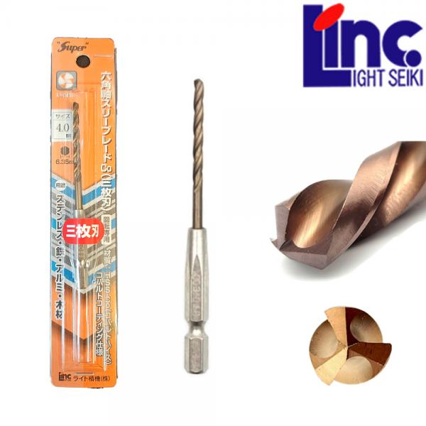 일산 라이트세이키 임팩용 4.0mm 육각코발트 철 스텐 드릴날