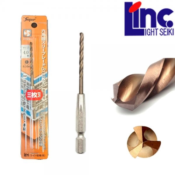 일산 라이트세이키 임팩용 4.0mm 육각코발트 철 스텐 드릴날