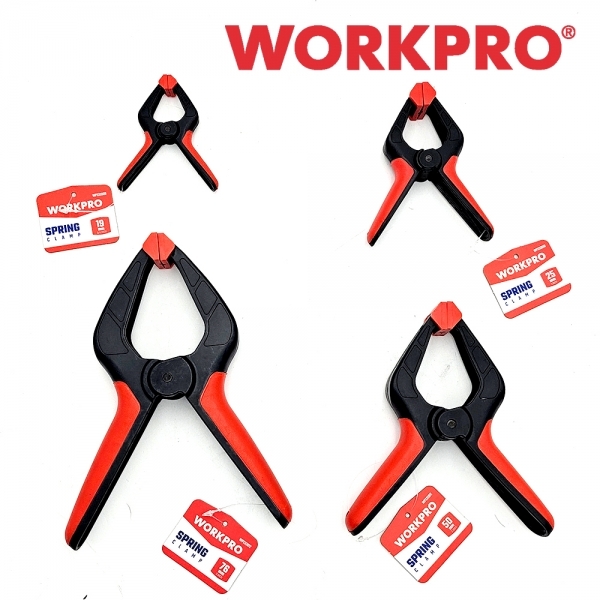 워크프로 퀵그립 클램프 목공 목재 고정 19mm WP232009