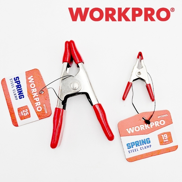 워크프로 퀵그립 클램프 목공 목재 고정 19mm WP232009