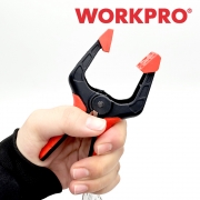 워크프로 퀵그립 클램프 목공 목재 고정 19mm WP232009