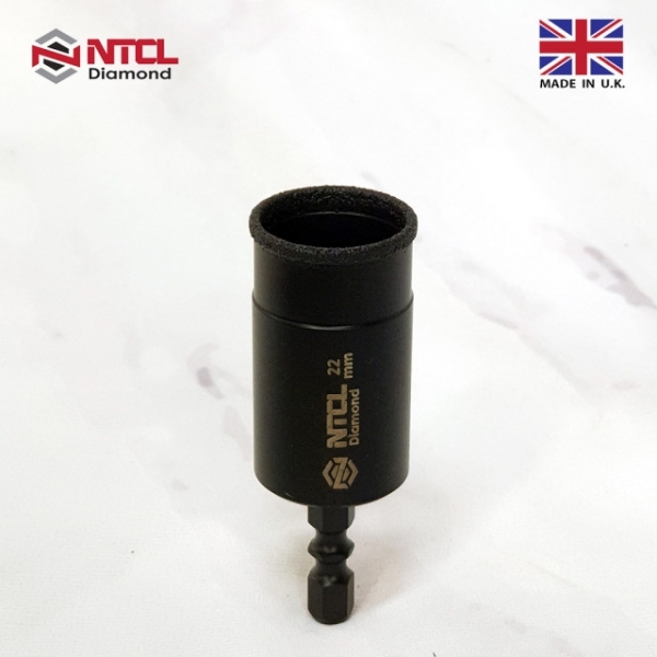 NTCL 융착코아비트 폴리싱 다이아몬드 홀쇼 유리 세라믹 대리석 6.0mm