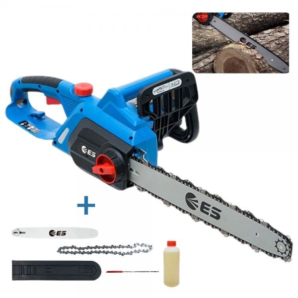 ES산업 전기체인톱 400mm 전기톱 나무톱 CHS116