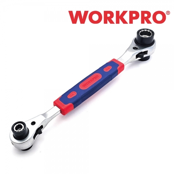 워크프로 만능 라켓렌치 육각 스패너 깔깔이 8-21mm 8in1 WP272059