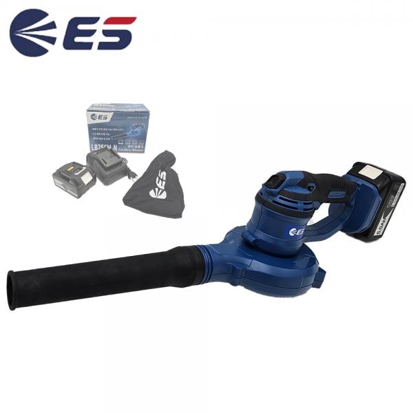ES산업 충전송풍기 무선 블로워 마끼다호환 5.0A 배터리1개 세트 LB256M-N