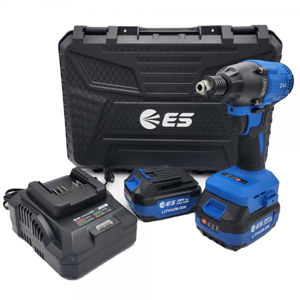 ES산업 충전 임팩렌치 드라이버 겸용 18V 5.0A 배터리1개세트 EL20RW