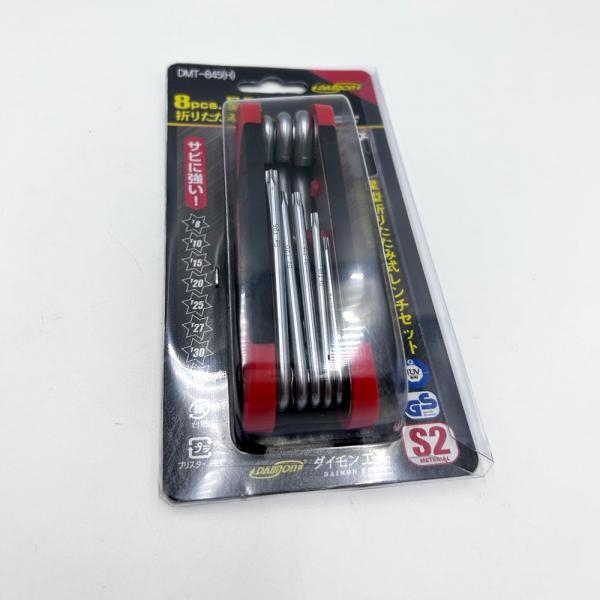다이몬 접이식 별렌치세트 별홀타입 T8-T40 8PCS DMT-845