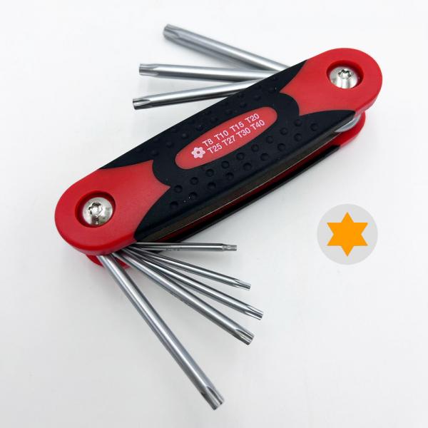 다이몬 접이식 별렌치세트 별홀타입 T8-T40 8PCS DMT-845