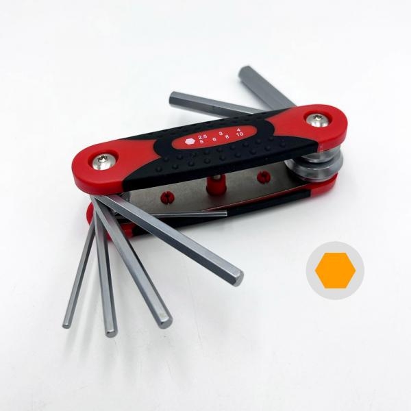 다이몬 접이식 육각렌치세트 접렌치 7PCS 2.5mm-10mm DML-710