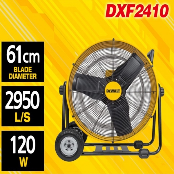 디월트 산업용 서큘레이터 선풍기 600mm DXF2410