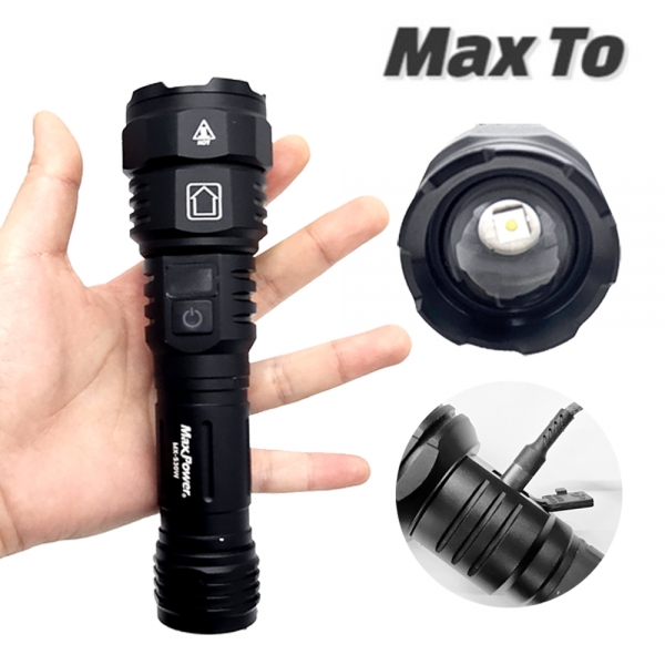 맥스파워 5200루멘 LED줌라이트 충전랜턴 초강력 MX-S30W