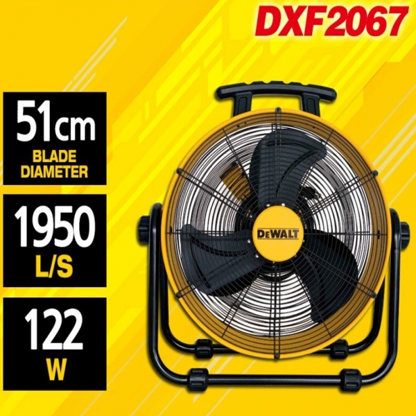 디월트 산업용 서큘레이터 선풍기 500mm DXF2067