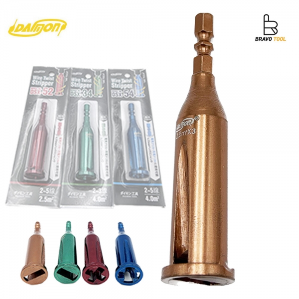 다이몬 전선 꼬임 비트 소켓 전선꼬임기 DSX-32