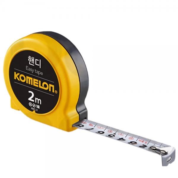 코메론 국산 줄자 자동 핸디줄자 KMC-21 2M