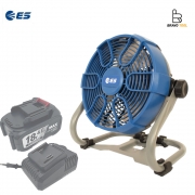 ES산업 선풍기 충전식 유무선겸용 휴대용 18V 마끼다 호환 LF109M-N