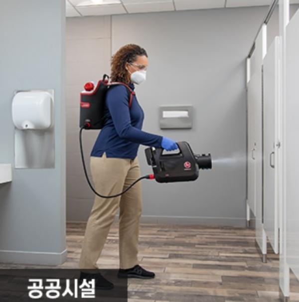 후버 전동분무기 충전 배낭형 8L 광범위 미세분사 코로나 초미립자 방역기 분무기 소독용