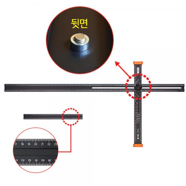 에스비 조정각도스퀘어 각도조절자 직각자 각도자 회전자 티자 AS-127 에스비 조정각도스퀘어 각도조절자 직각자 각도자 회전자 티자 AS-127