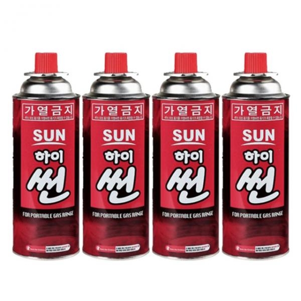 하이썬 부탄가스 캠핑용 이소 가스토치용 게스 220G