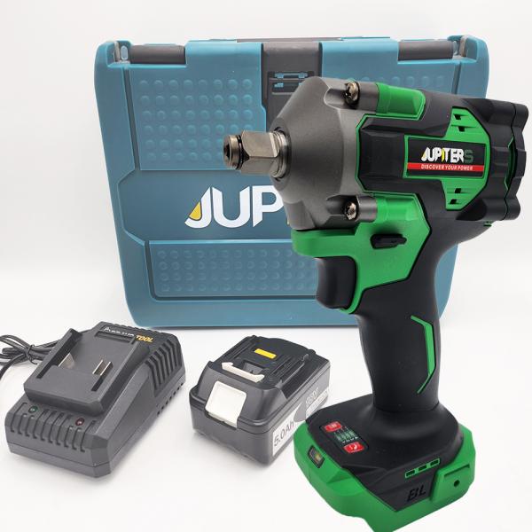 주피터S 18V 충전임팩렌치 드라이버겸용 JDW20-380S 배터리5.0A 공구통세트