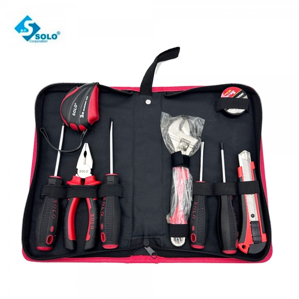 SOLO 솔로 가정용 수공구 세트 공구세트 툴키트 10pcs SAP-10P 집들이선물 DIY