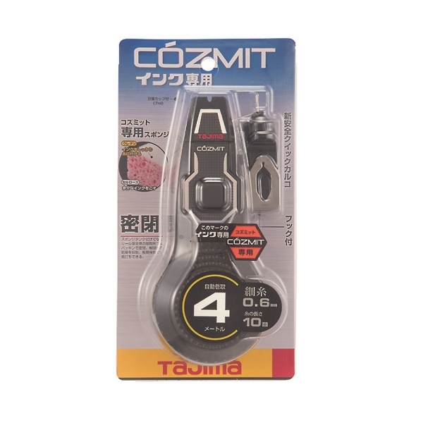 타지마 코즈밋 자동먹통 먹줄 줄긋기 실길이 10m PS-COZMIT4
