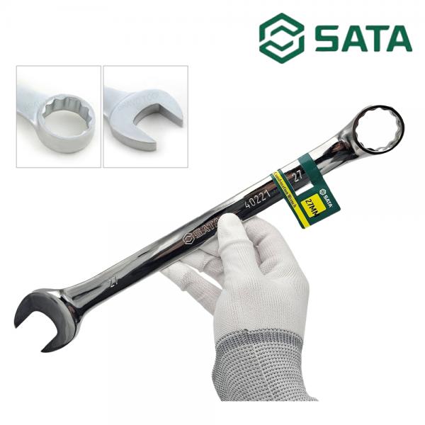 사타 콤비네이션렌치 스패너 너트렌치 27mm 40221