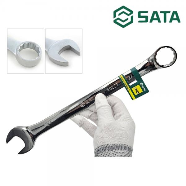 사타 콤비네이션렌치 스패너 너트렌치 27mm 40221
