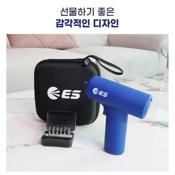 ES산업 3.6V 충전드라이버 미니 스크류드릴 C타입 EL4SD