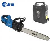 ES산업 충전톱 400mm 전기톱 54V 6.0A 기계톱세트 EL1654CHS
