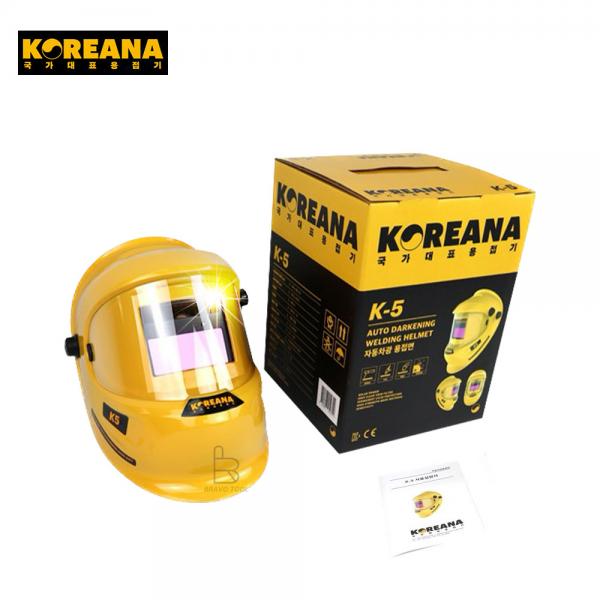 코리아나 자동 차광 용접면 용접마스크 용접헬멧 K5 코리아나 자동 차광 용접면 용접마스크 용접헬멧 K5