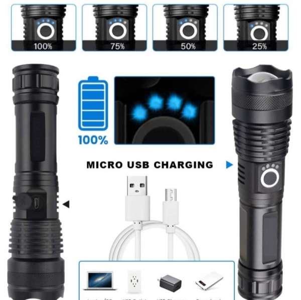 맥스파워 4000루멘 LED줌라이트 충전랜턴 초강력 MX-P70