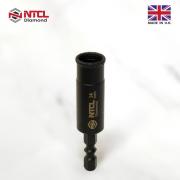 NTCL 융착코어비트 14mm 다이아몬드 홀쏘 유리 세라믹 대리석 타일 천공작업 코아비트