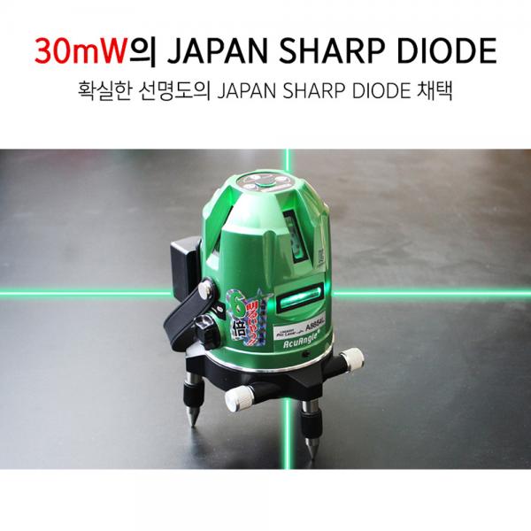 아큐앵글 그린 레이저 레벨기 추방식 삼각대포함 A-8854L 아큐앵글 그린 레이저 레벨기 추방식 삼각대포함 A-8854L