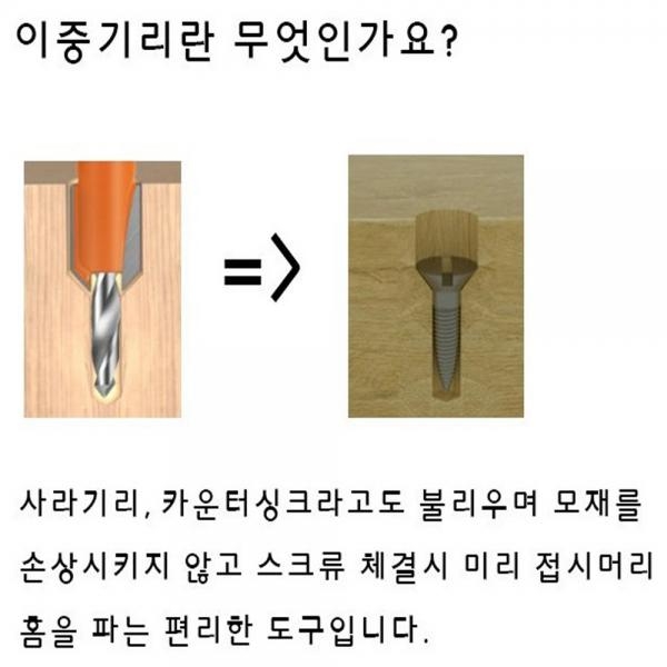 4mm 이중기리 사라기리 길이조절 접시 임팩용 육각 드릴비트 ZINO