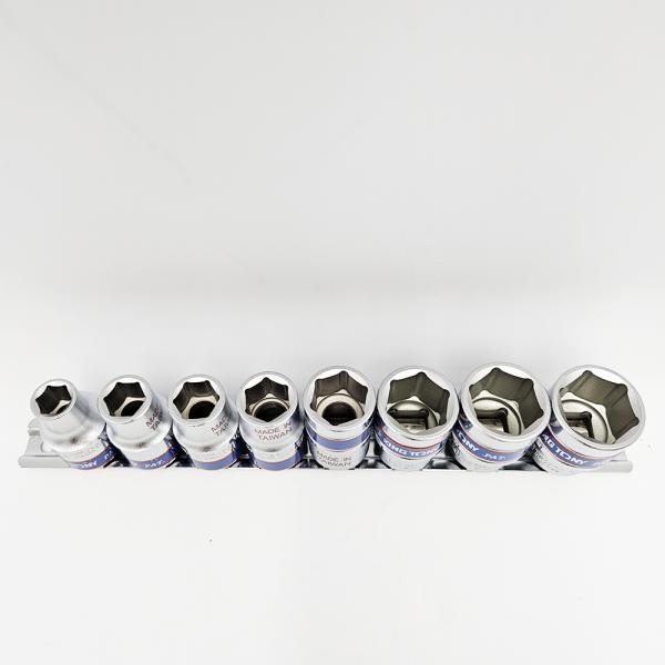 킹토니 대만 1/2 복스알세트 육각 임팩 레일 소켓렌치 8PCS 킹토니 대만 1/2 복스알세트 육각 임팩 레일 소켓렌치 8PCS