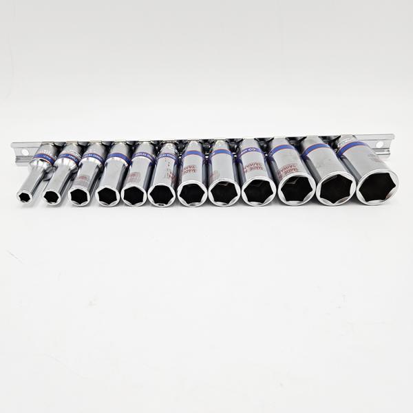 킹토니 대만 3/8 롱복스세트 육각 임팩 레일 소켓렌치 13PCS 킹토니 대만 3/8 롱복스세트 육각 임팩 레일 소켓렌치 13PCS