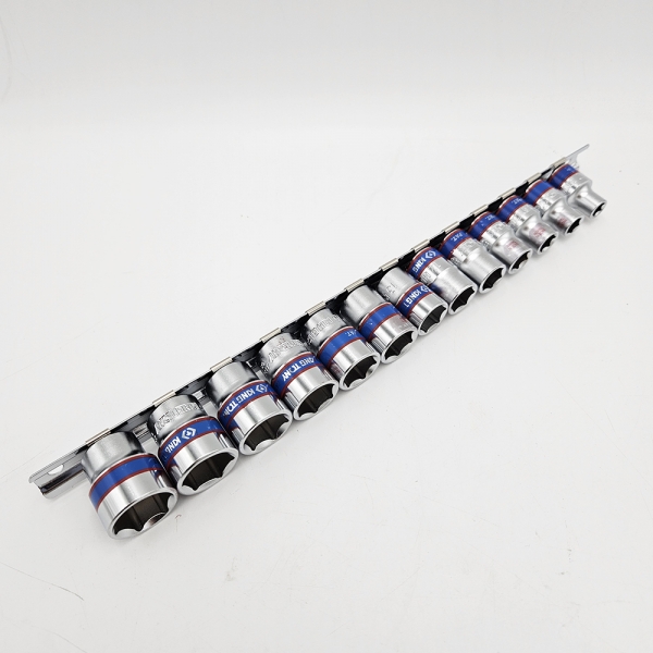킹토니 대만 3/8 복스세트 육각 임팩 레일 소켓렌치 13PCS 킹토니 대만 3/8 복스세트 육각 임팩 레일 소켓렌치 13PCS