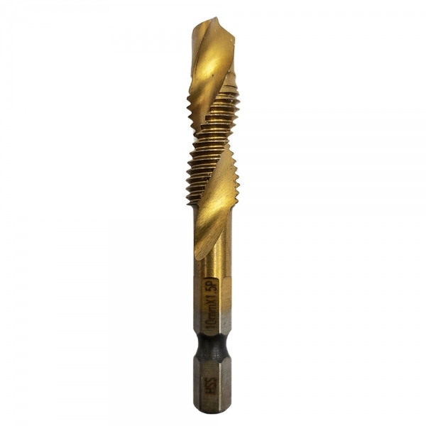 알덴 탭드릴 10mm 비트 임팩용 육각 빗트 TAP-M10