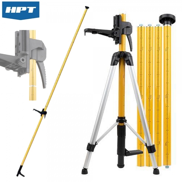 HPT 소포트톨 레벨기 삼각대 3.6M 레이저삼각다리 HL-SP3600