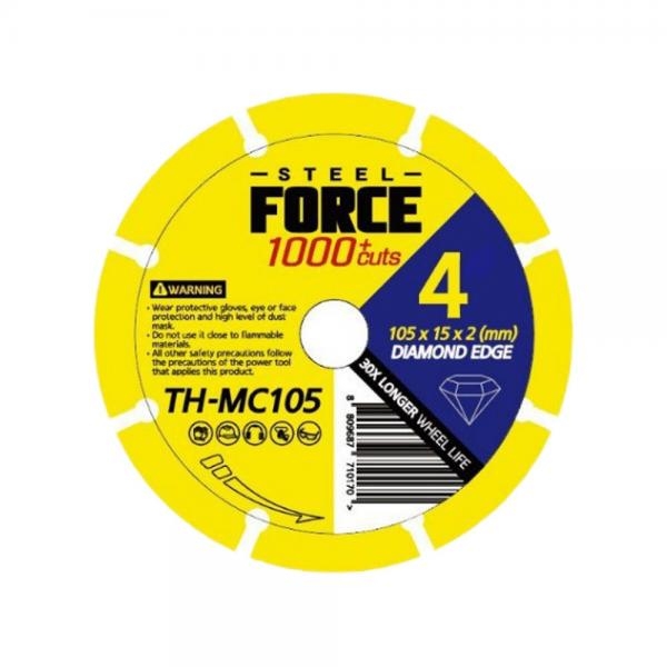 스틸포스 절단석 그라인더 멀티날 TH-MC125